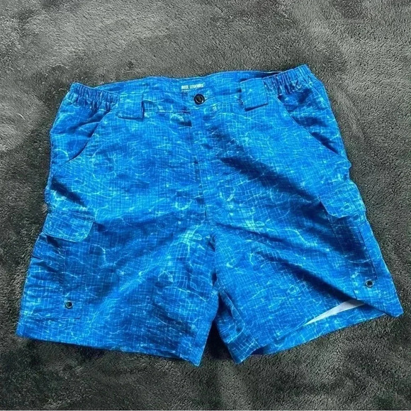 Reel Legends- Men’s Swim Shorts- Blue- Medium - Picture 1 of 7
